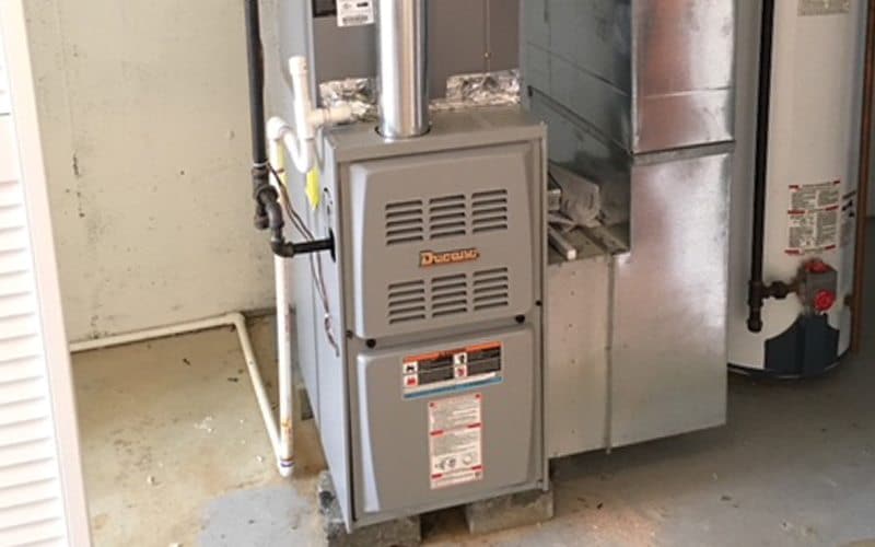 HVAC & plumbing contractor - a photo of an HVAC system