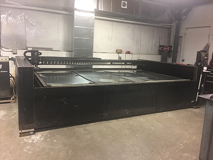 Plasma Cutter Machine Used by Xcel for New Construction HVAC