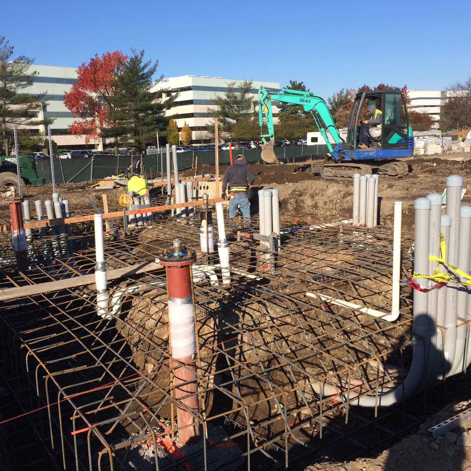 Underground PVC rough-in · Lyndhurst, NJ